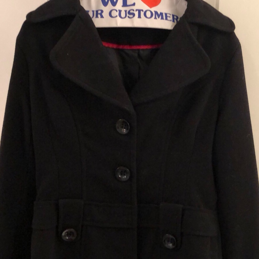 Forever 21 black jacket, size M